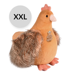 Histoire d'Ours - przytulanka kurka Madame Poule XXL, Histoire d'Ours, 50 cm, orange