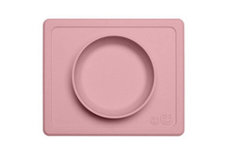 EZPZ - Silicone bowl with 2in1 placemat Mini Bowl pastel pink
