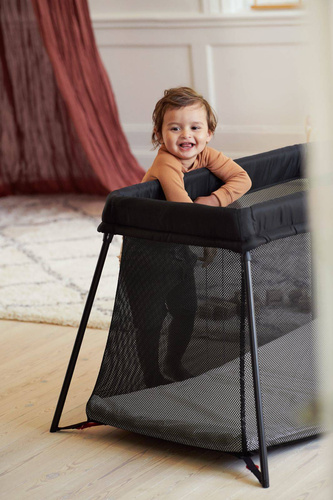 BABYBJÖRN - Travel Crib Light, Black + sheet