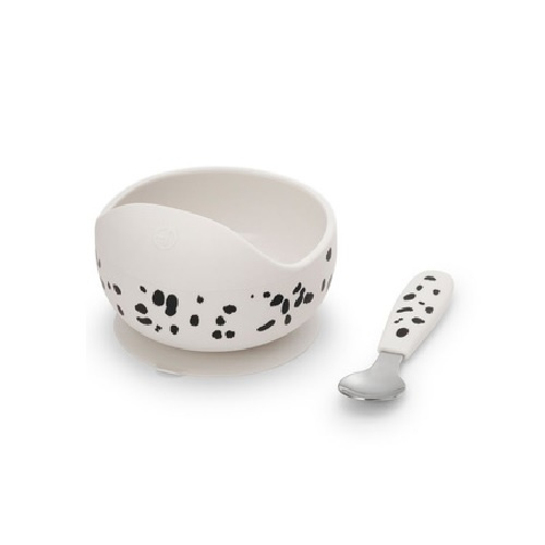 Elodie Details - Silicone Bowl Set - Dalmatian Dots