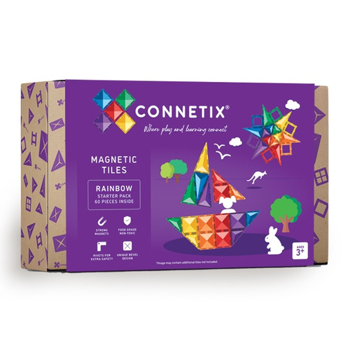CONNETIX - Rainbow Starter Pack 60 pc