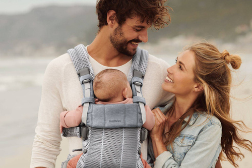 BABYBJORN - Baby Carrier Harmony 3D Mesh, Silver