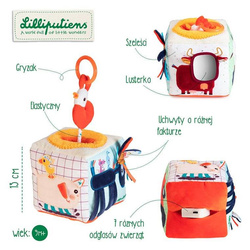 LILLIPUTIENS - Activating cuddly multifunctional Lemur George 3 m +