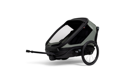 Hamax - Outback Next Bike Trailer, double, dusty green