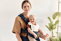 BABYBJÖRN Bib for Baby Carrier Harmony- White