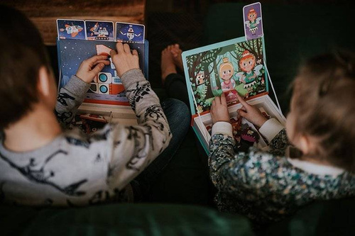 Janod - Magnetic puzzle Kosmos Magnetibook