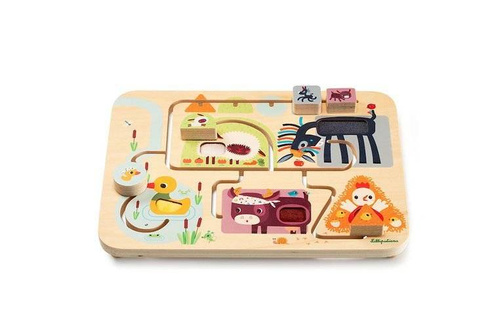 LILLIPUTIENS - Farma wooden sensory labyrinth 18 m +