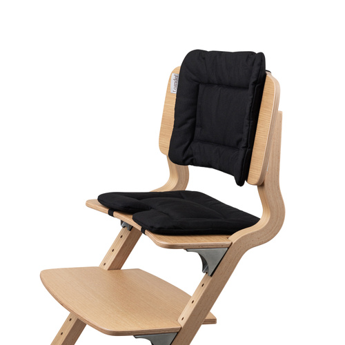 LEANDER - 2-piece cushion for CLASSIC™ and LOUIE™ highchairs, black