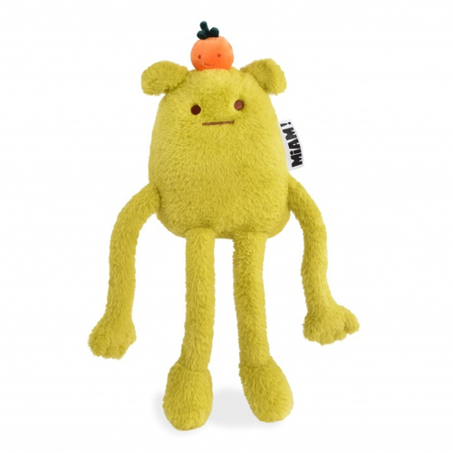 DOUDOU - MIAM! Laurent Jade, 40 cm, green orange
