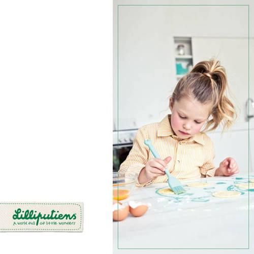 LILLIPUTIENS - Silicone brush Little Cook, Rhino Marius, 4+
