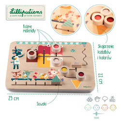 LILLIPUTIENS - Ice Cream Shop 18 m + wooden handling board
