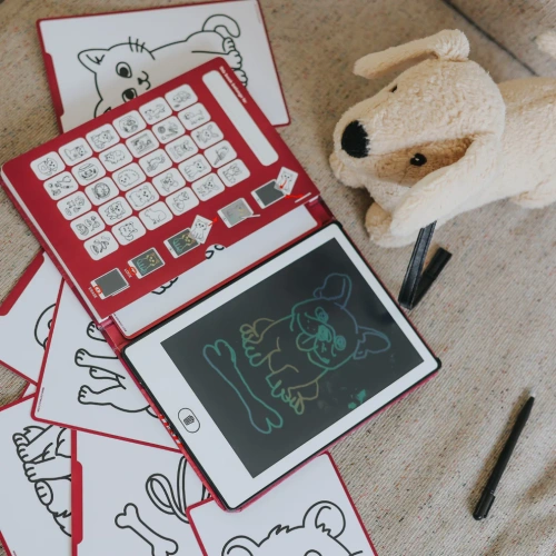 Kidywolf – illuminated drawing tablet KIDYDRAW MINI, pets
