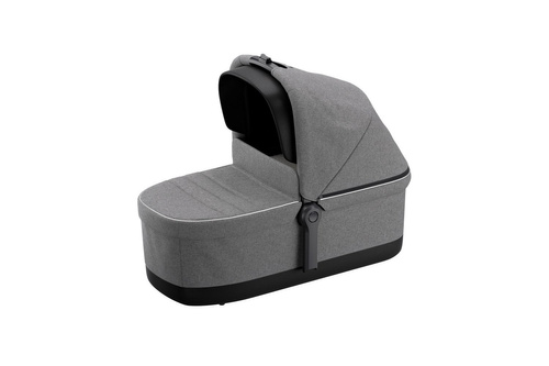 Thule Sleek + Bassinet + Main Seat - Grey Melange on Black