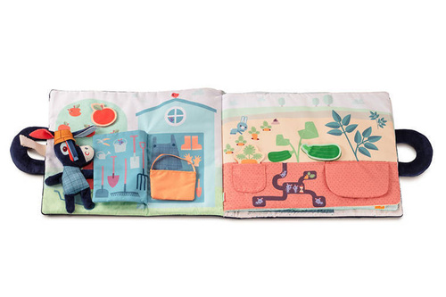 LILLIPUTIENS - Ignace at the farm - Activity book 18m+