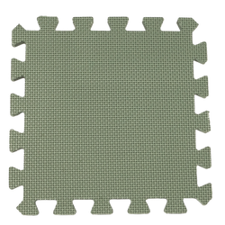 Baby Dan – foam play mat, soft green