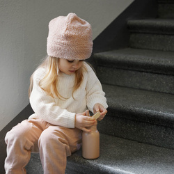 Elodie Details - Autumn Beanie - Pink Boucle - 1-2 years