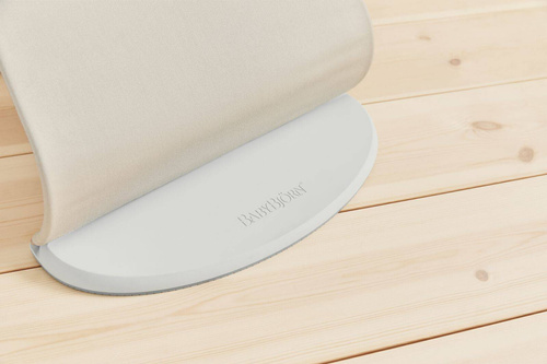 BABYBJORN - Bouncer Bliss - Light grey frame, 3D Jersey, Light beige