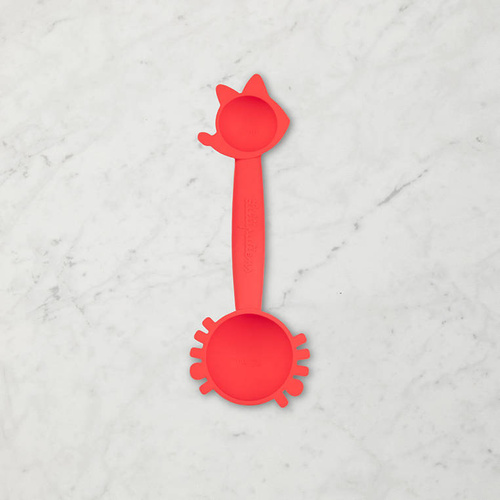 LILLIPUTIENS - Silicone measuring spoon 2in1 Little Cook, Lemur George, 4+