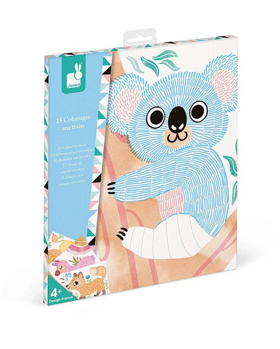 Janod - Creative set. Little animals 4+