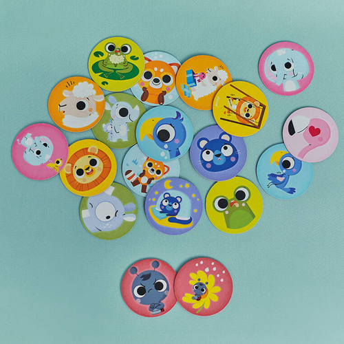 Janod -Gra memory Emocje 24 elementy 2+, Janod