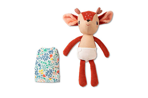 LILLIPUTIENS - Roe-deer Stella cuddly toy with accessories for falling asleep 2 years +