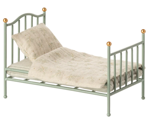 MAILEG - Vintage single bed - Mint
