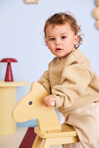 KID'S CONCEPT - rocking horse, honey yellow