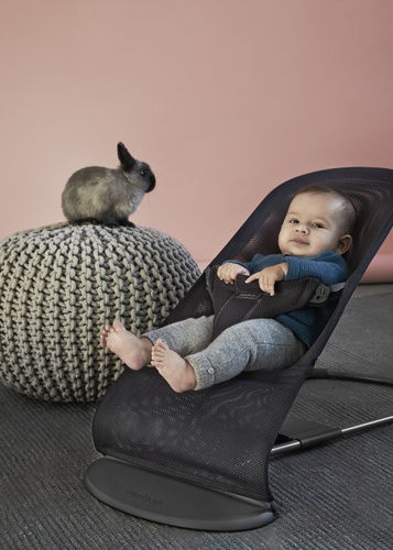 BABYBJÖRN - Bouncer Bliss MESH - Anthracite