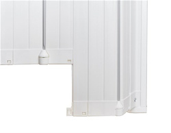 BabyDan Alma Safety Gate, White