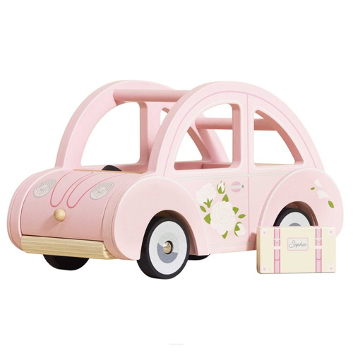Le Toy Van -Retro Wooden Car Sophie, Pink