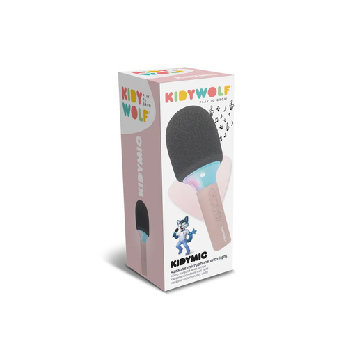 Kidywolf – glowing karaoke microphone Kidymic, pink