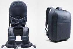 MiniMeis - G5 Carrier + Backpack HERO - Dusk Blue Core - SET