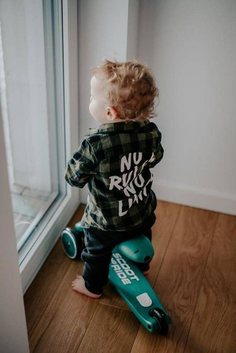 SCOOTANDRIDE - Highwaykick 2in1 Ride and scooter 1-5 years Forest