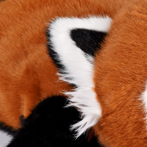 DOUDOU – weighted red panda plush toy (Histoire d'Ours), 75 cm, orange