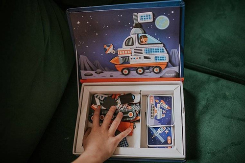 Janod - Magnetic puzzle Kosmos Magnetibook