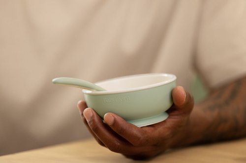 BABYBJORN - Dinnerware Set, 8 pcs - Powder Green