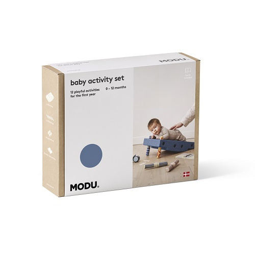 MODU - Baby Activity Set -  Deep Blue / Sky Blue