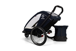 Hamax - Bike trailer for kids  BREEZE ONE - Navy/cream