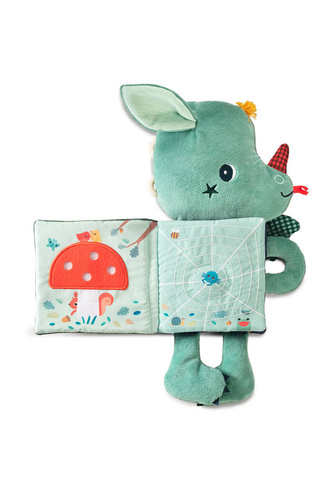 LILLIPUTIENS - Cuddle book Joe the dragon 3m+