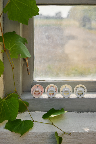 Elodie Details - Binkie Bundle Latex - 0-6 months - Garden Leo Toile - 2 pieces