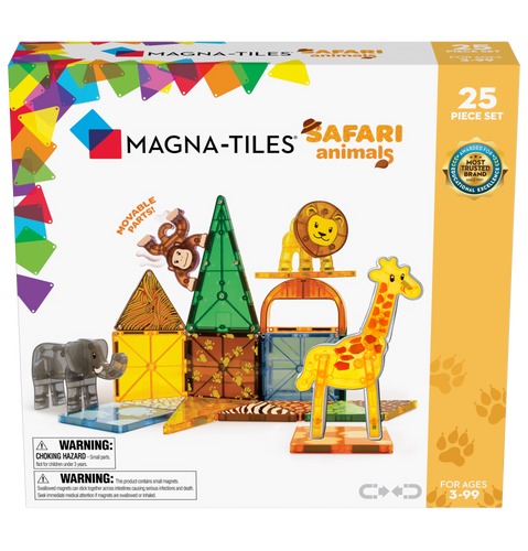 MAGNA-TILES - magnetic tiles Safari Animals - 25 el.