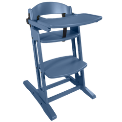 BabyDan - DanChair feeding chair + DanTray tray SET, dusty blue
