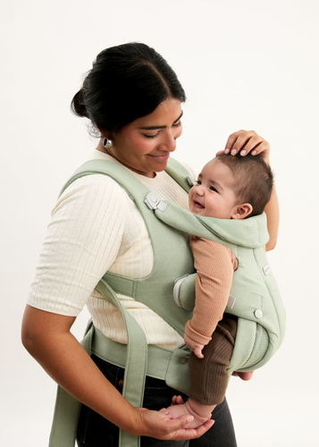 BABYBJORN - Baby Carrier HOLD, WOVEN, Light Green