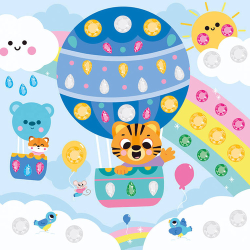 Janod - Large Rhinestones Creative Set My arts & crafts 3+