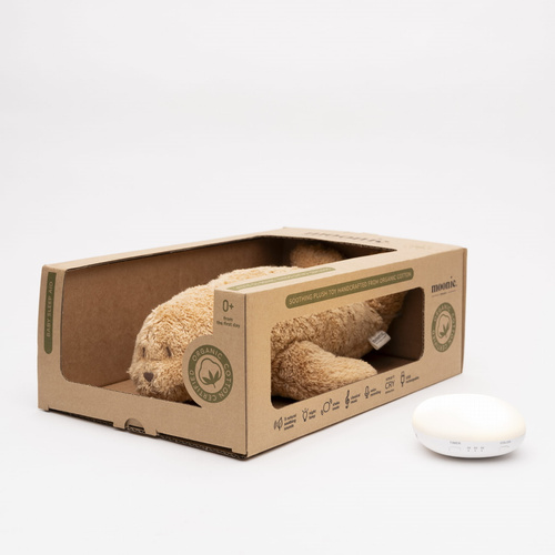 MOONIE 2.0 - Seal with light and sound, cappuccino