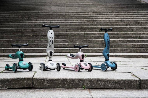 SCOOTANDRIDE - Highwaykick 2in1 Ride and scooter 1-5 years Ash