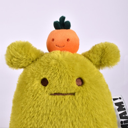 DOUDOU - MIAM! Laurent Jade, 40 cm, green orange