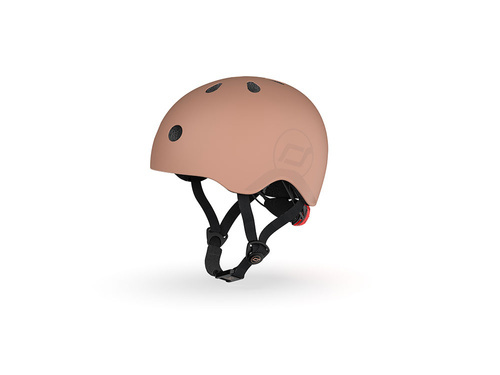 SCOOTANDRIDE - S-M helmet for children 3+ Mocha