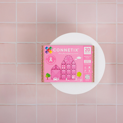 Charity Pack Teal 20 pc Pink