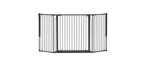 BabyDan - Carl Wide outdoor safety gate, black